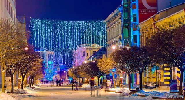 Apartment In The City Center Mini Ivano-Frankivszk Kültér fotó